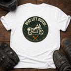 Drop. Lift. Repeat Vintage Badge T-Shirt