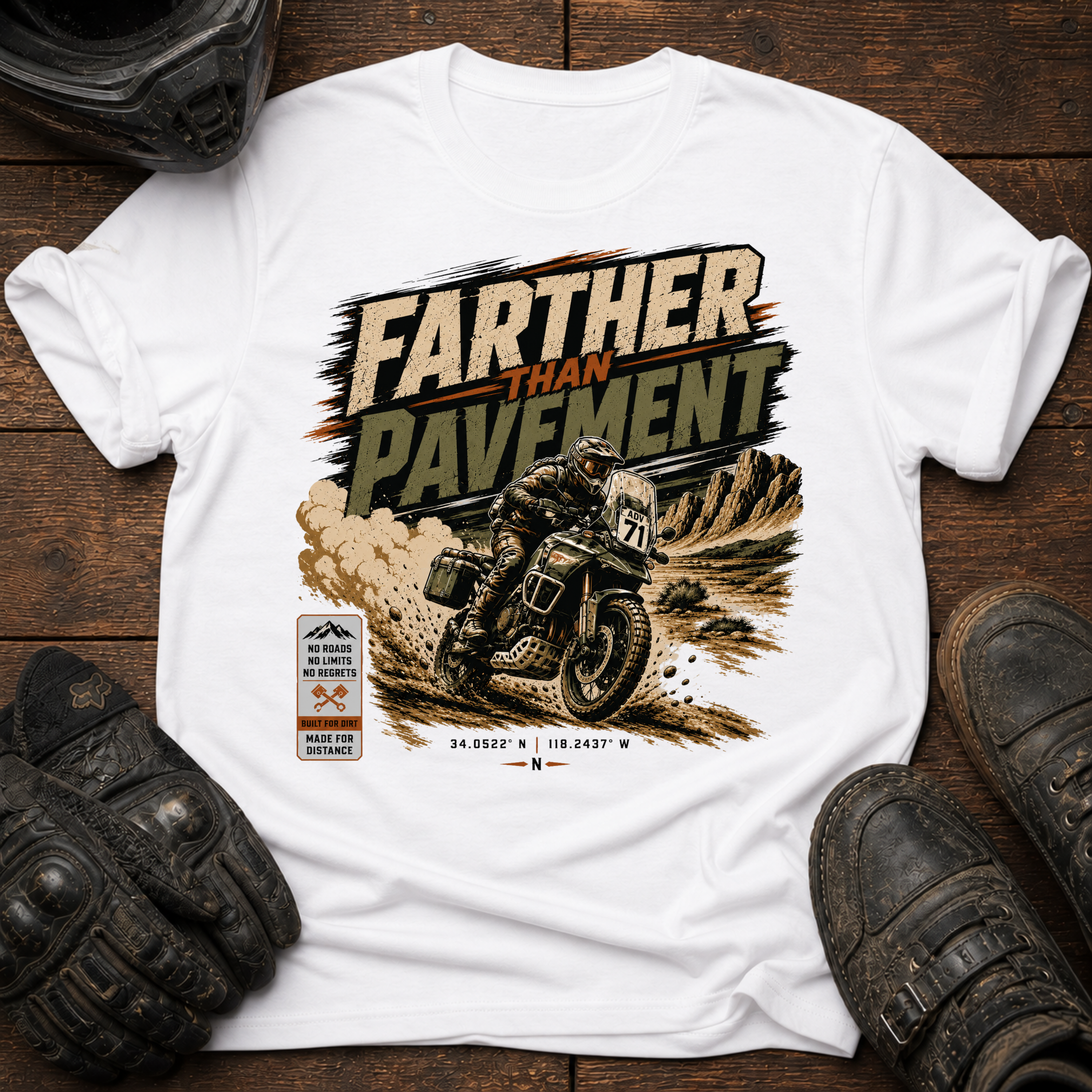Farther Than Pavement Rally T-Shirt