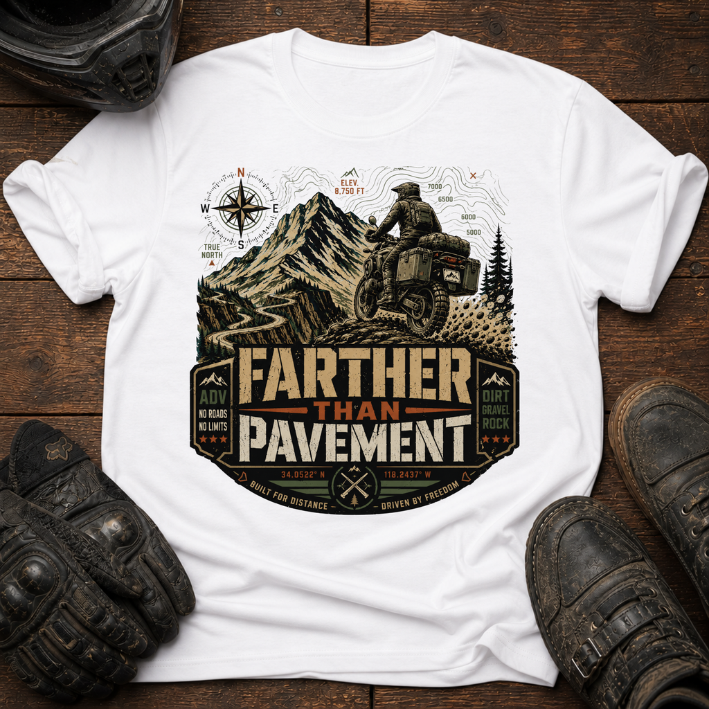 Farther Than Pavement T-Shirt