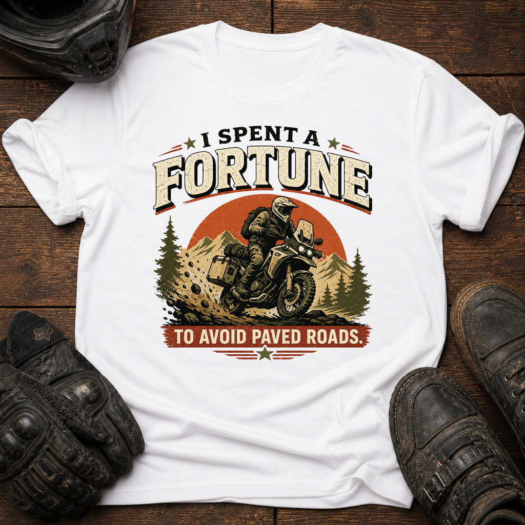 I Avoid Paved Roads T-Shirt
