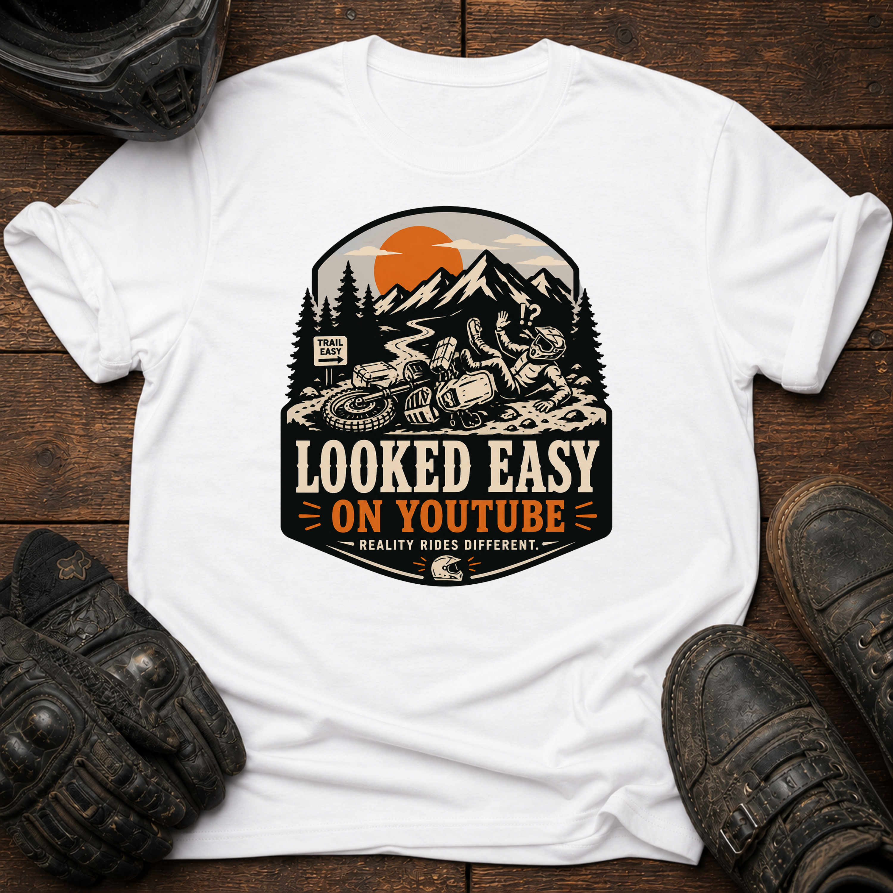 Looked Easy On Youtube T-Shirt
