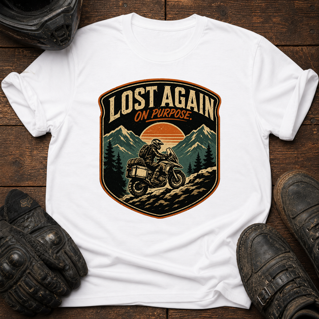 Lost Again Badge T-Shirt