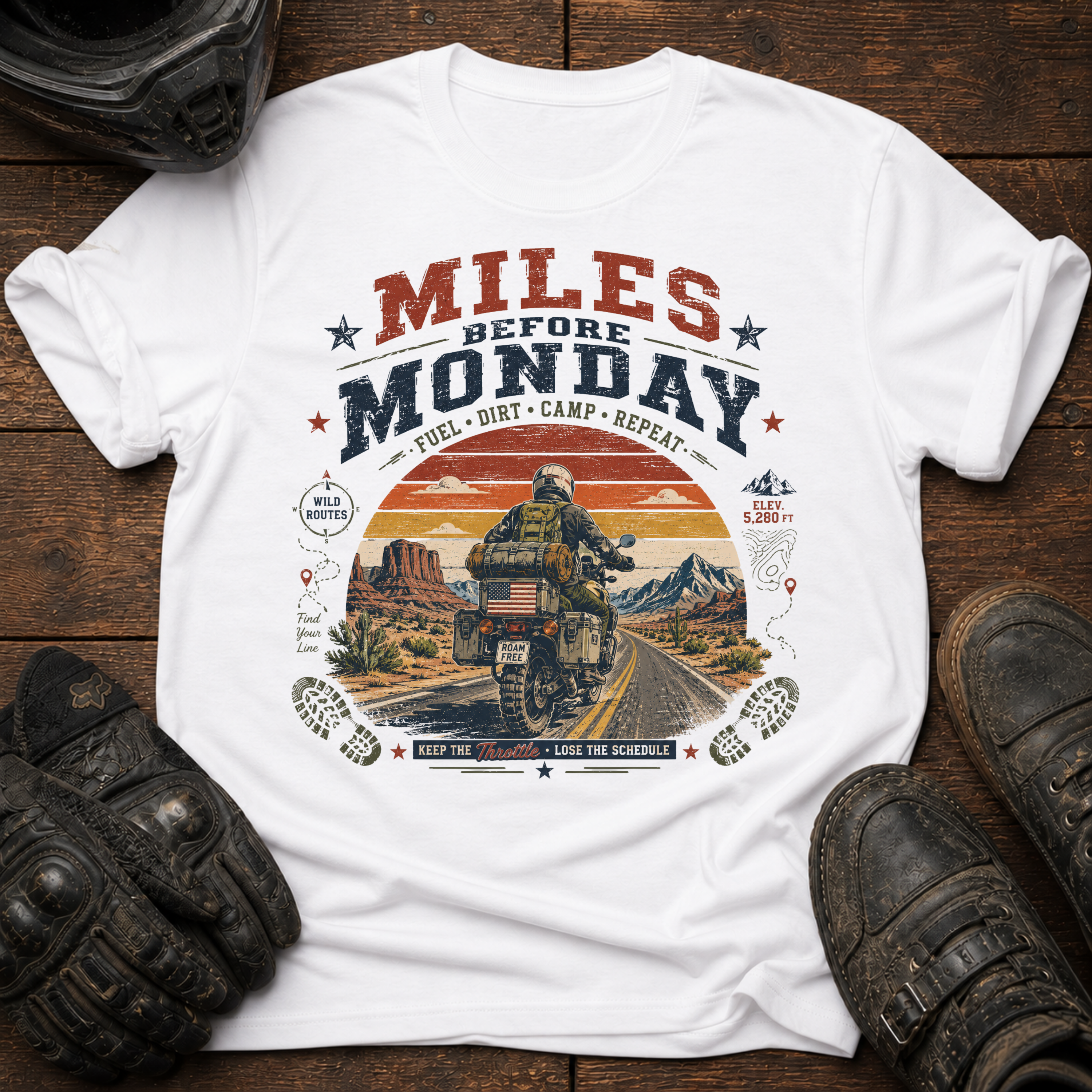 Miles Before Monday T-Shirt