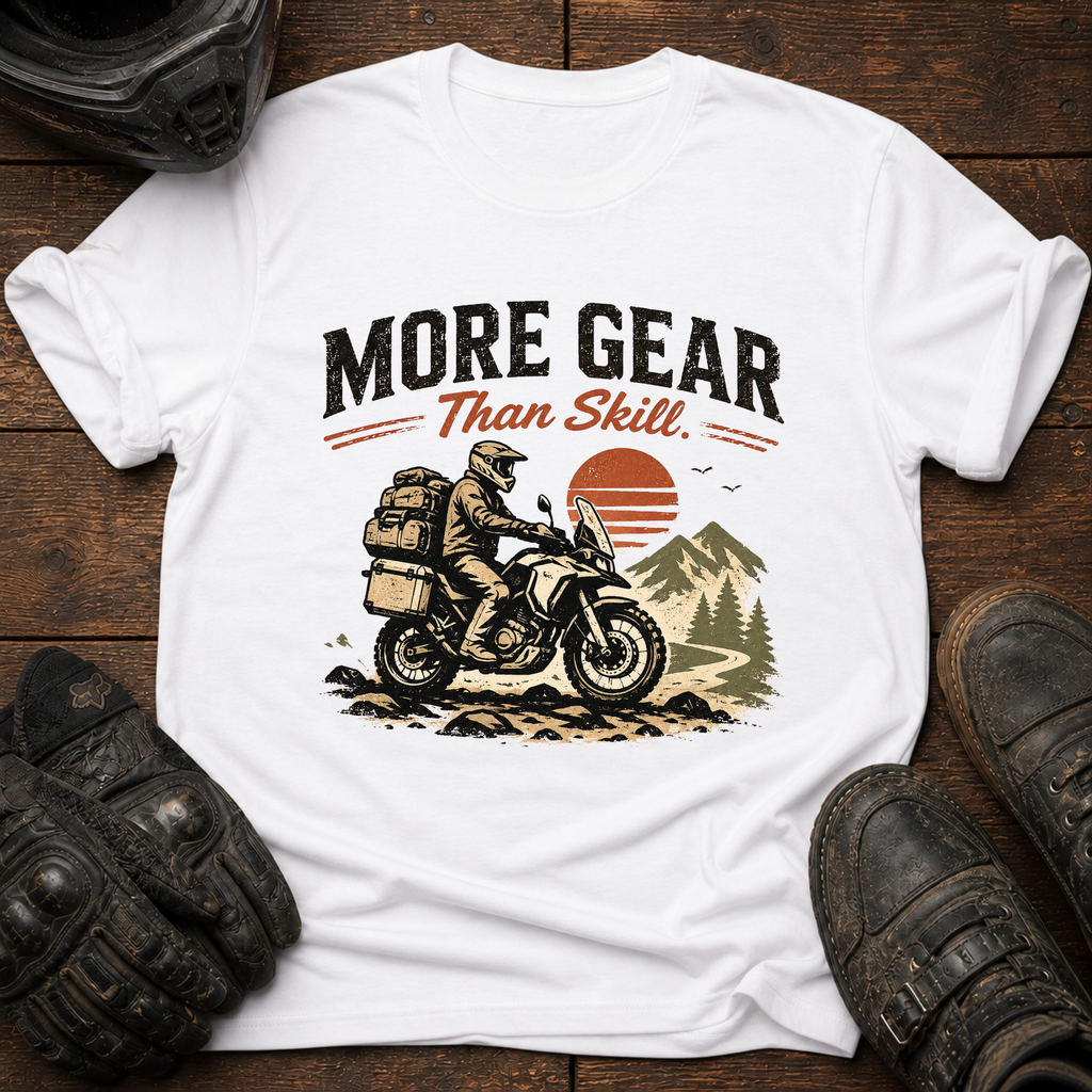 More Gear Than Skill, Retro T-Shirt