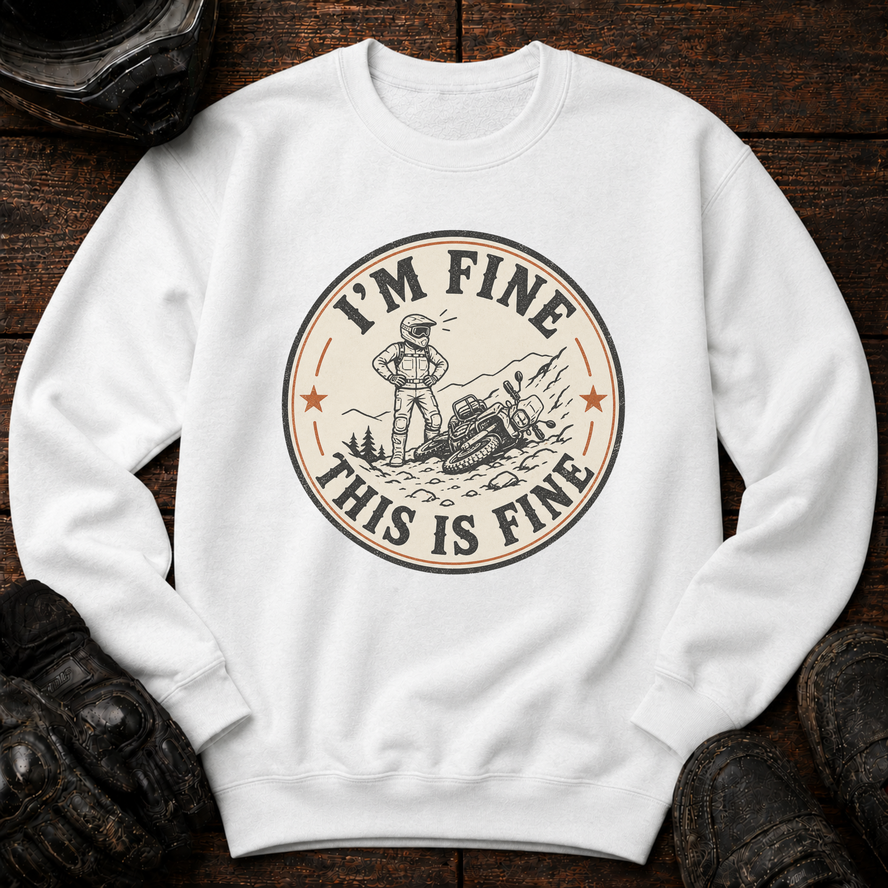 I'm Fine Crewneck