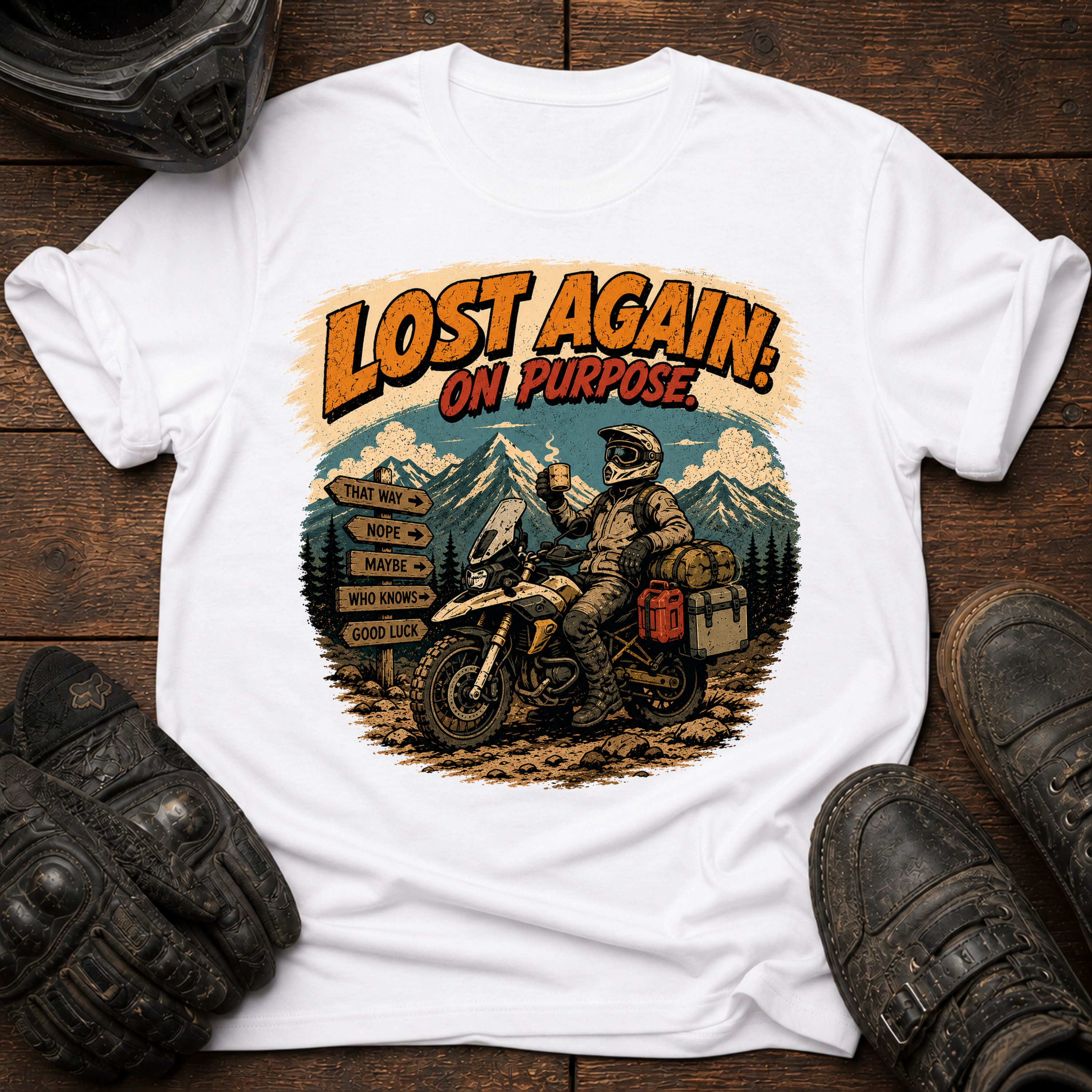 Lost Again On Purpose T-Shirt